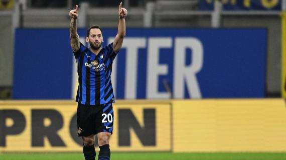 Calhanoglu sbaglia dal dischetto: è il primo errore su rigore da quando è all'Inter