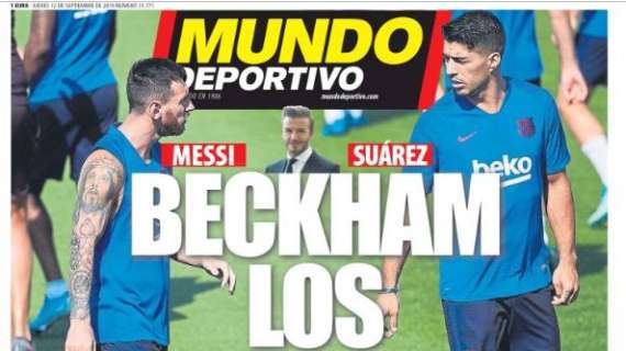 Le aperture in Spagna - Beckham chiama Messi e Suarez in MLS