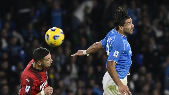 FOTO - Il Napoli riprende il Milan, le immagini più belle del 2-2 del 'Maradona'