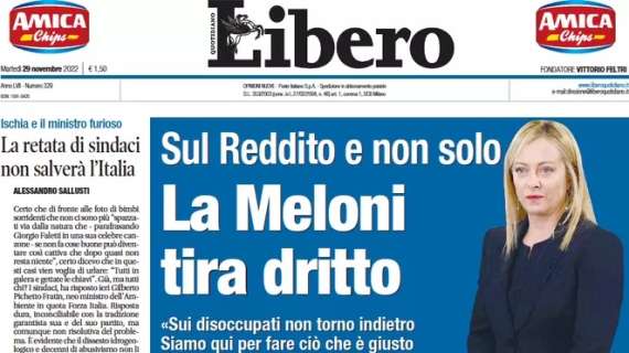 Libero in prima pagina sul caso Juve: “Agnelli costretto a dimettersi dalla Juventus”