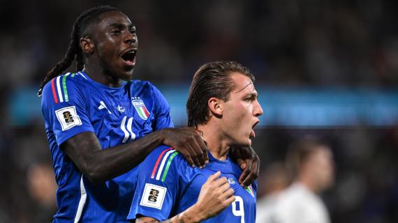 Italia-Estonia 5-0, le pagelle: funziona il doppio centravanti, che strappo con Raspadori!