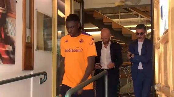 La Fiorentina al lavoro, La Repubblica ed. Firenze: "Palladino riparte da Kean"