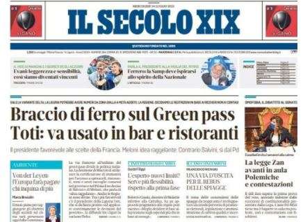 Il Secolo XIX, parla Ferrero: "La Samp deve ispirarsi allo spirito della Nazionale"
