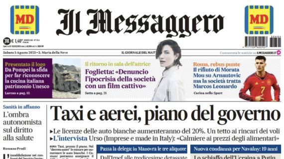 Il Messaggero: "Roma, rebus punte: Mou su Arnautovic ma il club tratta Marcos Leonardo"