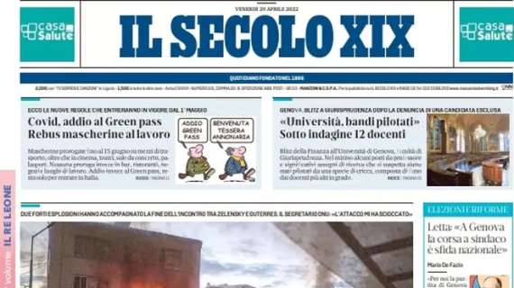 Il Secolo XIX sul derby Samp-Genoa: "Duelli per tutte le età"