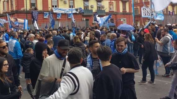 TMW - Napoli, clima di grande festa al Maradona nonostante il match-point fallito: le immagini