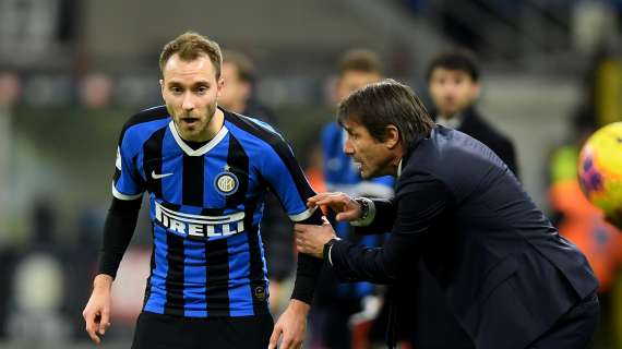 Tottenham, Conte su Eriksen: "Fantastico che sia tornato. Le porte per lui sono sempre aperte"