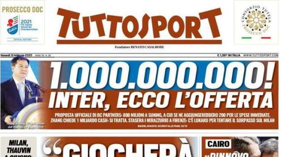 Ronaldo spegne 36 candeline, l'apertura di Tuttosport: "Giocherà fino a 40 anni"
