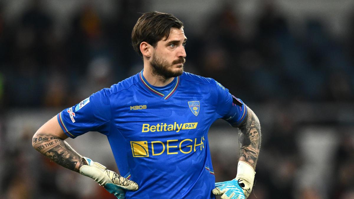 Wladimiro Falcone, gavetta fino ai 27 anni fra Serie B e C. Ora capitano a Lecce