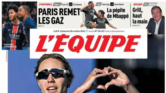 Poker allo Strasburgo, l'apertura de L'Equipe: "Il PSG rimette il gas"