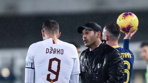 Roma, Fonseca: "Dzeko in campo qualche minuto col Cluj per valutarlo in vista del Napoli"