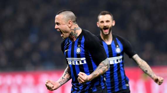 Inter in vantaggio allo Stirpe dopo 20'. Nainggolan sigla l'1-0 al Frosinone