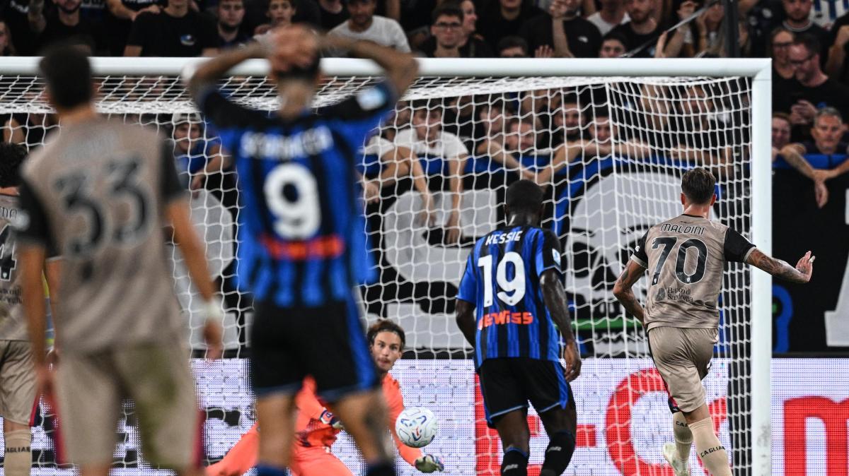 Sorpresa a Bergamo, Atalanta ancora ko: il Cagliari vince 2-1, decide l'ex Maldini