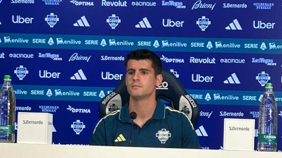 Como, Morata tuona: "Un'annata complicata per me? Se lo è quando vinci tre coppe..."