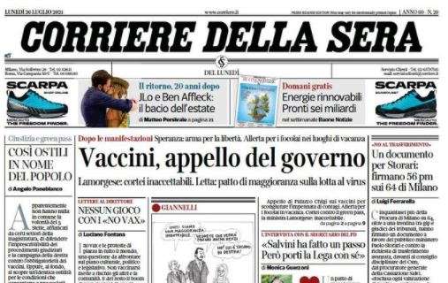 Corriere della Sera, Adani: "Mancini ha salvato il calcio. Vince chi conquista la gente"