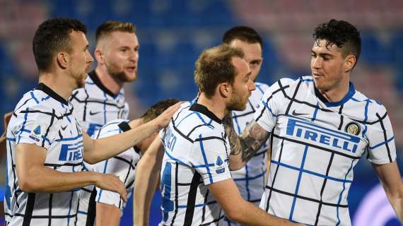 Crotone-Inter 0-2: il tabellino della gara