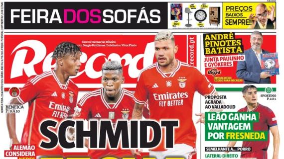 Le aperture portoghesi - Sporting, 10 milioni per Fresneda. Il Benfica blinda 3 big