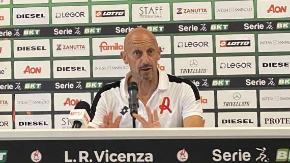 Vicenza, Di Carlo: "Cinque squadre sono superiori, poi siamo tutti sullo stesso livello"