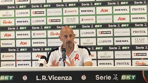 Vicenza, Di Carlo: "Quest'anno ci sono almeno 7-8 favorite per la A. Il Cittadella è fra queste"