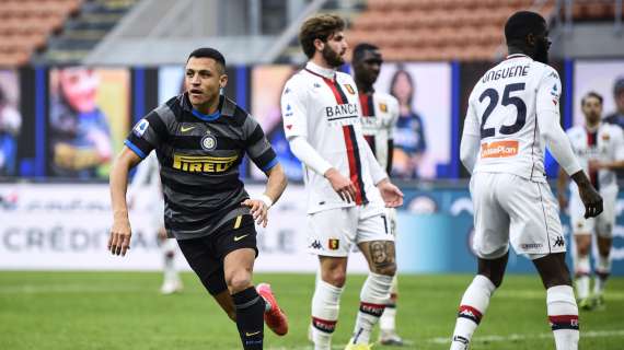 Un Inter-Genoa da 9 gol e 4 rigori
