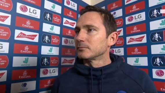 Chelsea, Lampard: "Non possiamo giocare così, ma non sono preoccupato per la classifica"
