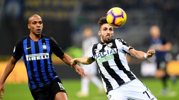 Udinese, D'Alessandro: "Il risultato non rispecchia l'andamento della gara"