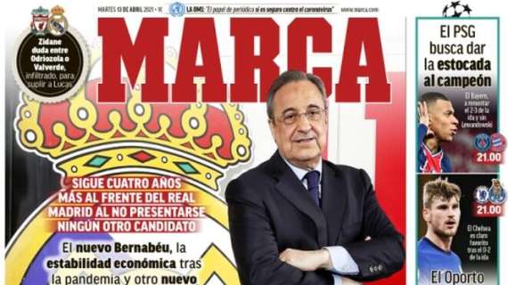 Le aperture spagnole  - "Florentino Perez al Real fino al 2025. Barça, Neymar aspetta Messi?"