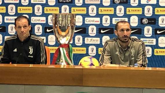 Supercoppa in Arabia Saudita, Chiellini: "Giusto venire qui a giocare"