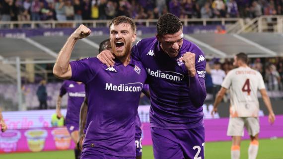 La Fiorentina di Palladino si candida all'alta classifica: travolta 5-1 una Roma inerme