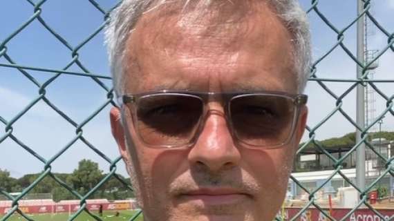 Roma, in molti hanno conosciuto Mourinho. Dzeko e Mancini più di un'ora dentro Trigoria