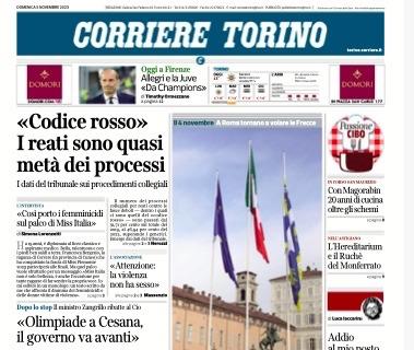 Corriere di Torino: "Allegri e la Juve da Champions. No alle primedonne"