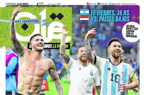 L'Argentina vola ai quarti, l'apertura di Olé: "Grazie mille"