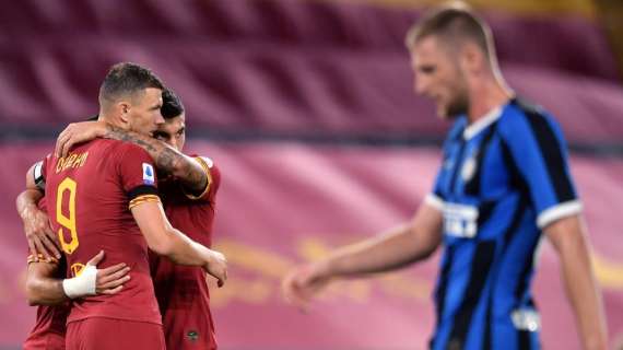 Roma-Inter 2-2: il tabellino della gara