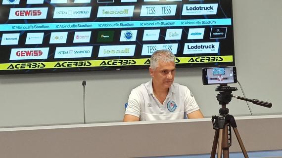 AlbinoLeffe, Lopez: "Contro la Dea sfida dal significato particolare per società e tifosi"