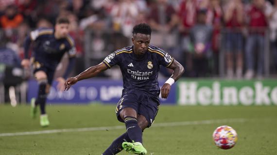 Doppietta all'Allianz Arena: Vinicius Player of The Match di Bayern Monaco-Real Madrid