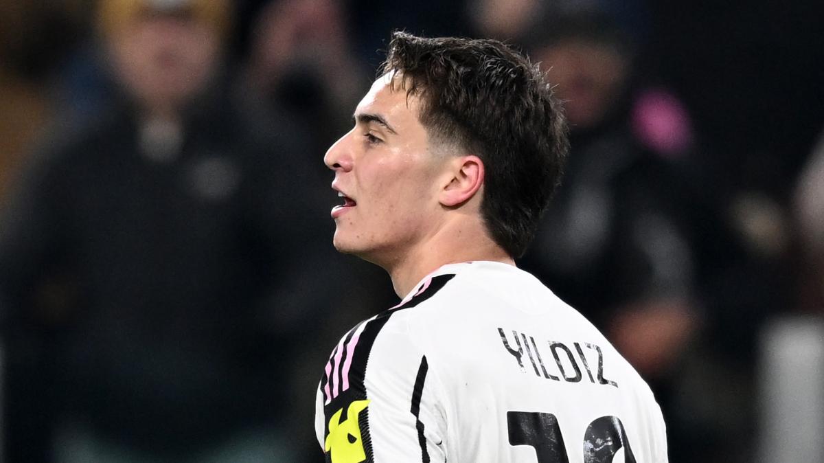 La Juventus pareggia al 59': Napoli raggiunto sull'1-1 grazie a un gol di Yildiz