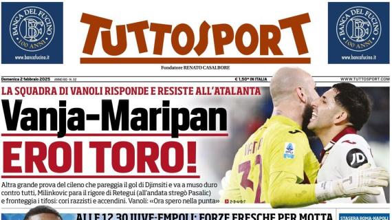 L'apertura di Tuttosport sul mercato della Juventus: "Thiago arrivano i tuoi"