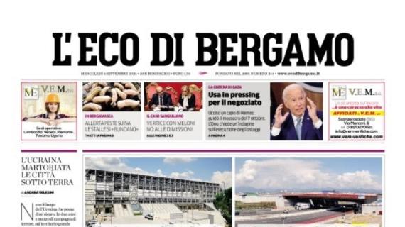 L'Eco di Bergamo: "Djimisiti infortunato: probabile uno stop di tre settimane"