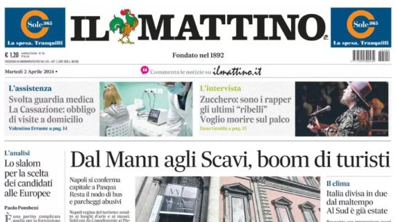 Il Mattino: "Qualificazione all'Europa a rischio dopo 13 anni: il Napoli affonda"