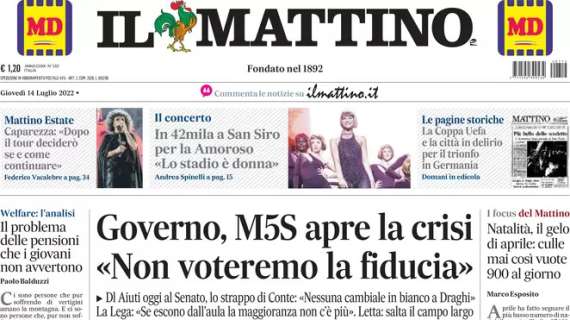 Il Mattino sul Napoli: "Koulibaly, tesoretto da 50 milioni. Adesso servono i colpi (e Dybala)"