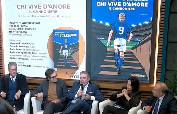 Chi vive d’amore, libro di Proietto (RaiSport): oggi la presentazione. Interviene Cappelletti