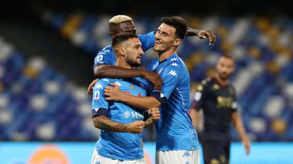 Serie A, la classifica aggiornata: il Napoli vince e torna a correre per l'Europa