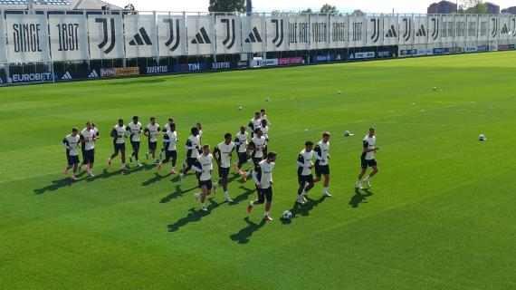 Juventus, rifinitura in vista del Villarreal: Bremer in gruppo, Thuram no