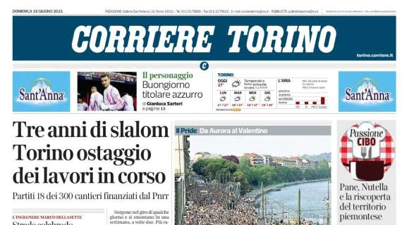 Il Torino si riprende la nazionale. Il CorSera: "Buongiorno azzurro Toro"