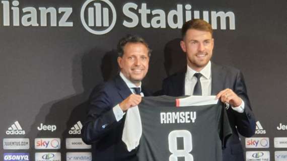 Juventus, Ramsey sta rientrando. Sabato può giocare qualche minuto