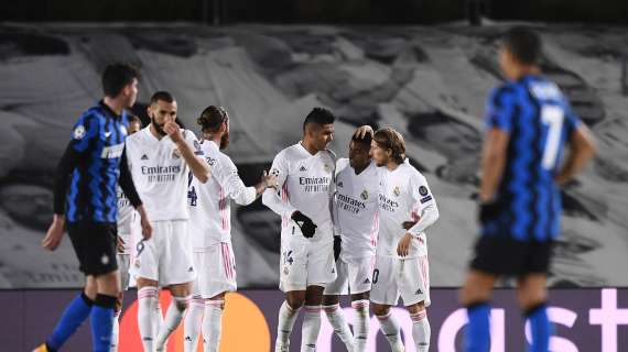 Inter sfilacciata in difesa, il Real Madrid trova il 2-0 con Rodrygo al minuto 59'