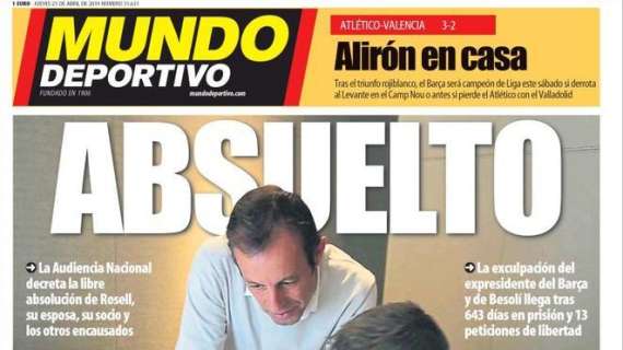 Barcellona, Mundo Deportivo e Sport in coro su Rosell: "Assolto"