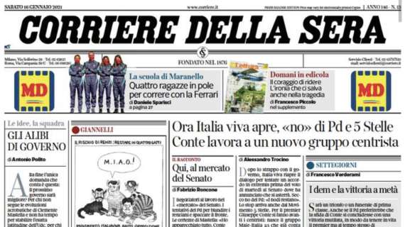 Corriere della Sera su Inter-Juve: "Conte e Pirlo i falsi opposti"