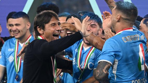 Napoli campione d'Italia, Libero in prima pagina: "Conte firma la quarta sinfonia"