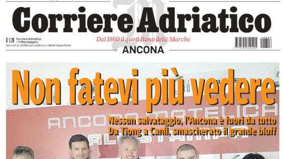 Corriere Adriatico all’attacco sulla dirigenza dell’Ancona: “Non fatevi più vedere”